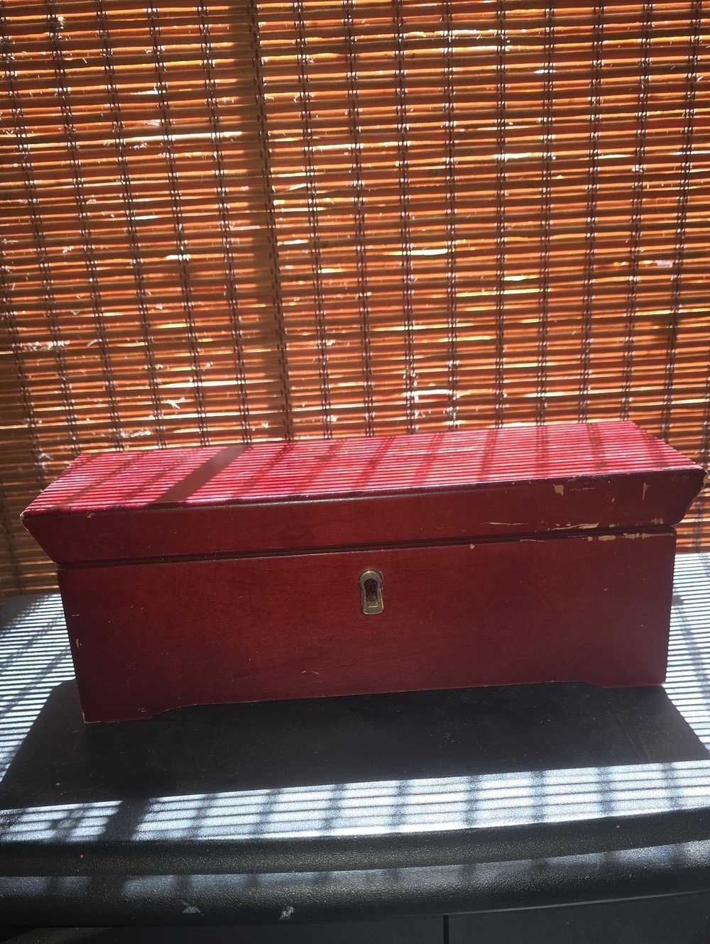 Things Remembered Red Jewelry Storage Chest